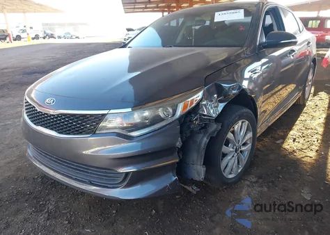 2017 Kia Optima Lx из США, поврежденный, VIN 5XXGT4L33HG172861